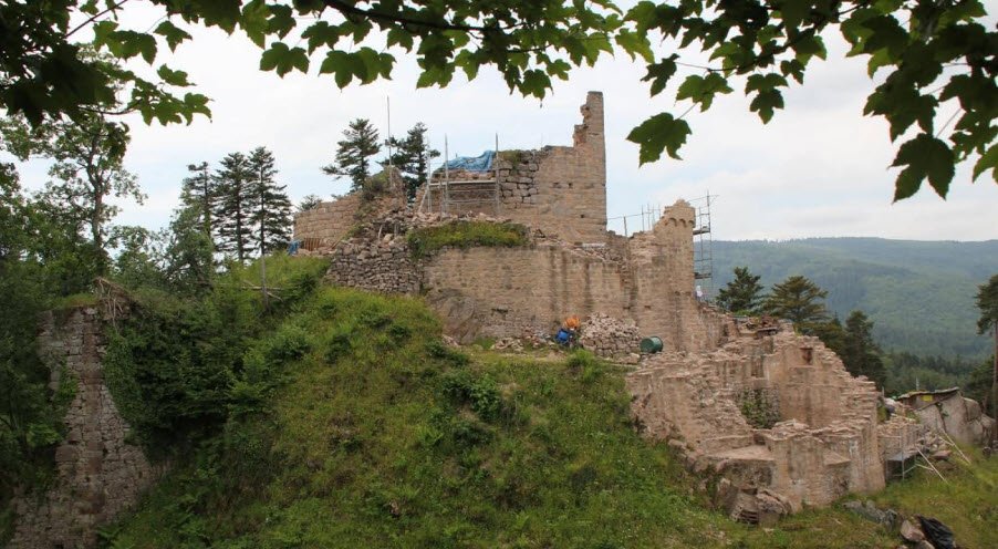 Château du Kagenfels, , France